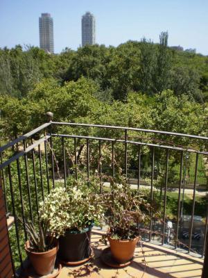 Habitación junto al parque y a la universidad