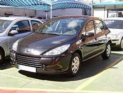 Venta de coche Peugeot 307 1.6 Hdi X-line '05 en Madrid