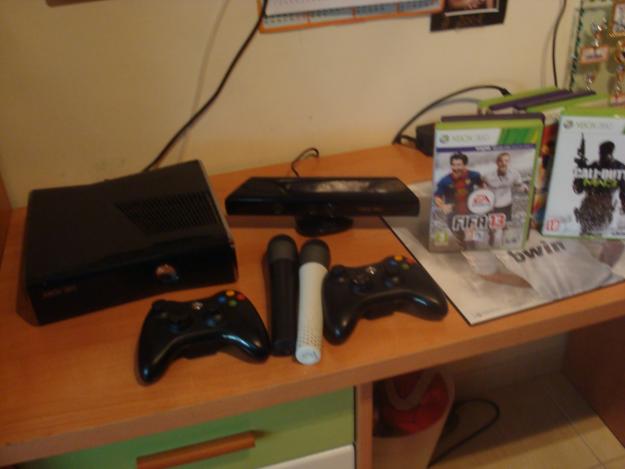 Xbox 360 con sensor kinect