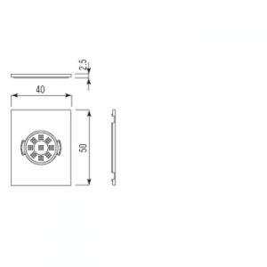 Alpes Inox TPF 40X50