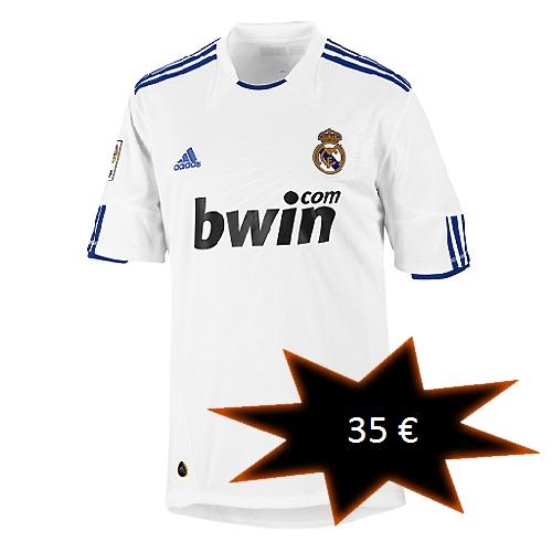 Camiseta del Real Madrid 10/11 y F.C.BARCELONA