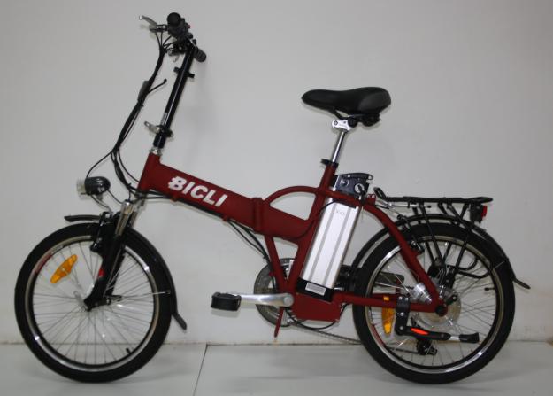 bicicleta plegable eléctrica, rueda 20