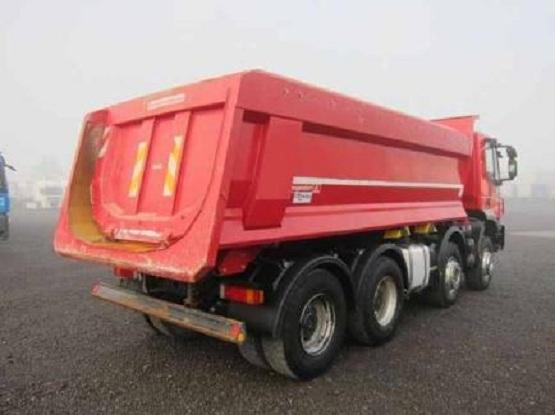 2010 iveco trakker ad 410 t45 8x4 rojo