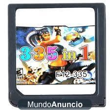 Vendo - Tarjeta de Juegos: 335 en 1 para 3.0 3DS/V1.44 DSi/DSi XL/DSL/DS