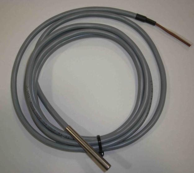 SONDA DE TEMPERATURA PT1000 CON CABLE PVC - TEMPERATURE SENSOR PT1000 PVC CABLE-