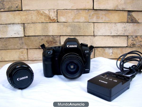 Vendo Equipo Canon 5D Mark II con Objetivos 35mm f/2 y 28mm f/2.8