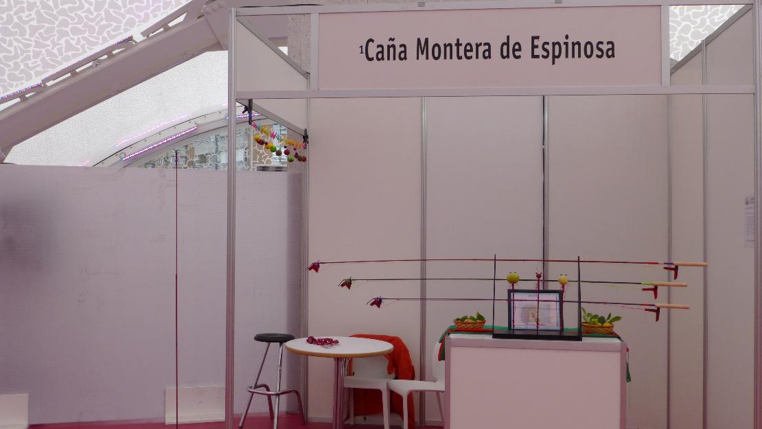 caña  montera para frutas