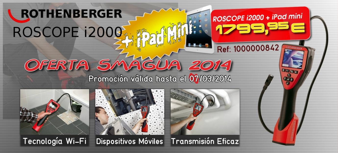 Ipad mini de regalo con camara TV ROSCOPE i2000