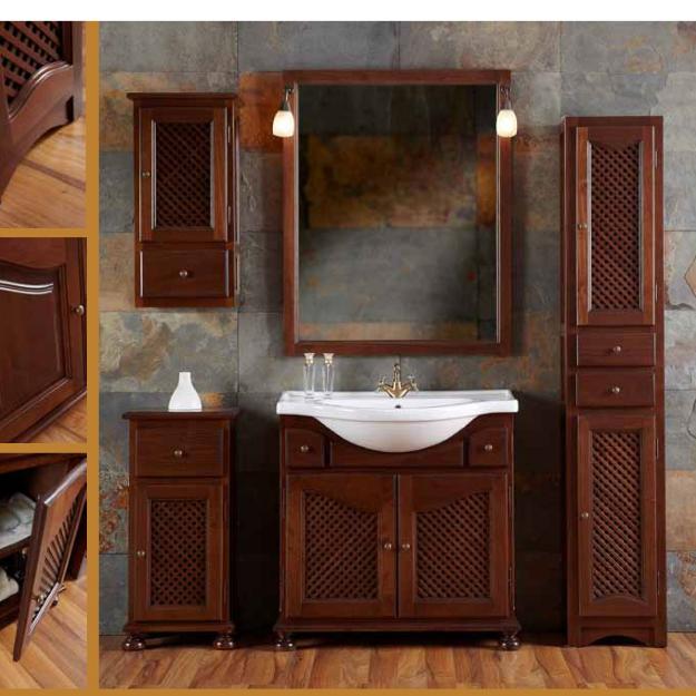 Outlet muebles de baño rústicos