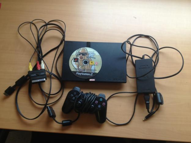 Ps2 slim chipeada + extras