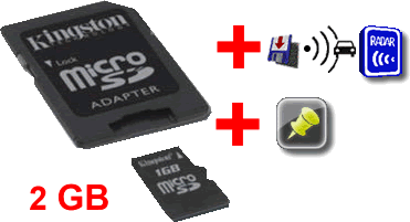 Radares y Mapas NOKIA N97 o cualquier modelo con GPS+Micro SD 2 GB+170.000 pois