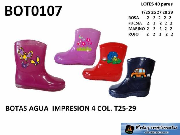 BOTAS DE AGUA para niñas y niños