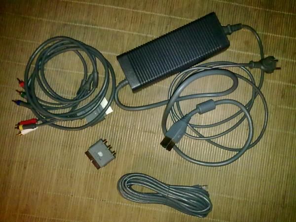 CABLES XBOX 360 + FUENTE ENVIO GRATIS