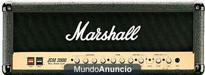 MARSHALL CABEZAL JCM 2000 DSL EDIC LIMIT BLACK PICKING