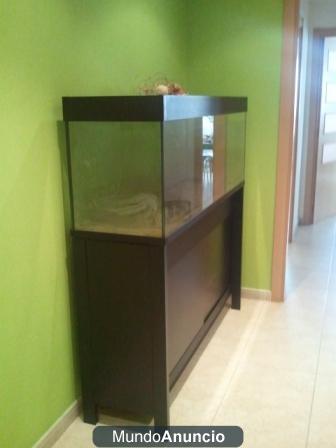 ACUARIO 300L CON MESA Y EQUIPADO