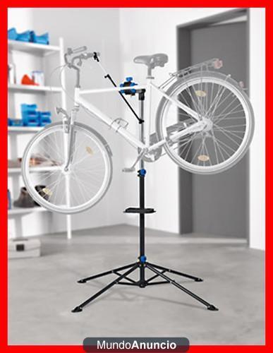 SOPORTE TALLER PARA BICICLETAS / Arreglar, Montar, Reparar, Rueda, Tripode, Bici