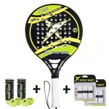 Pala de Padel Drop Shot Pro Carbon 3 - PadelTrek