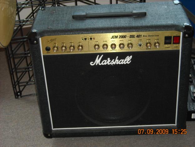 Vendo Marshall JCM 2000 Dsl401 a válvulas