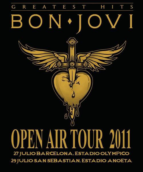 Cambio BON JOVI Barcelona por San Sebastián