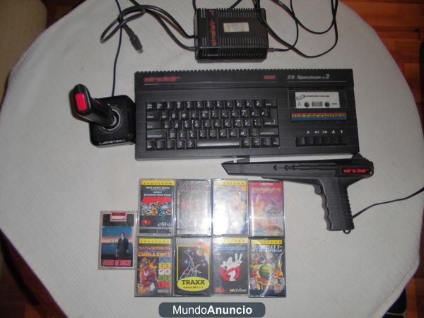 VIDEOCONSOLA SPECTRUM ZX 128K DE 1988 con juegos