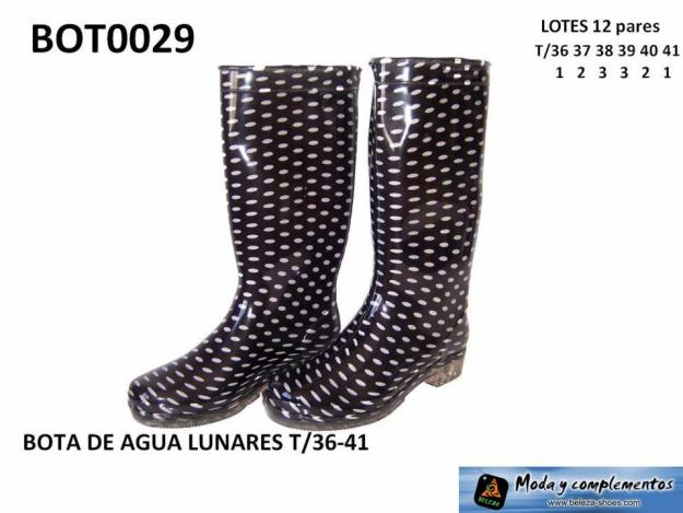 BOTAS DE AGUA el mejor calzado para la lluvia