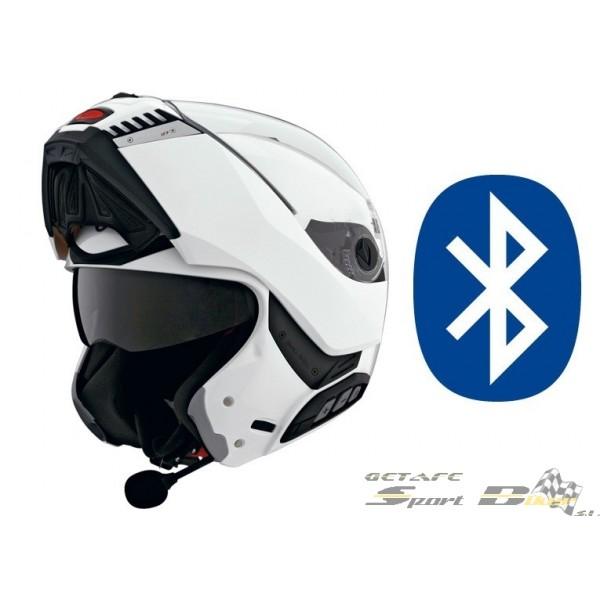 CABERG SINTESI blanco brillo con BLUETOOTH Talla L