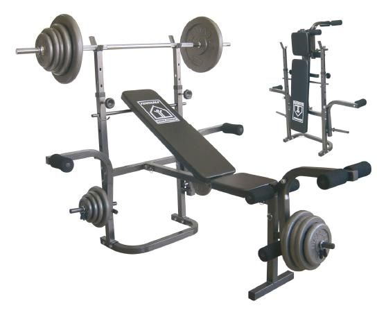 BANCO DE MUSCULACION PLEGABLE 0108