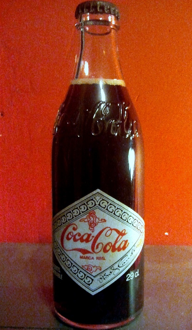 botella cocacola mundial 1982