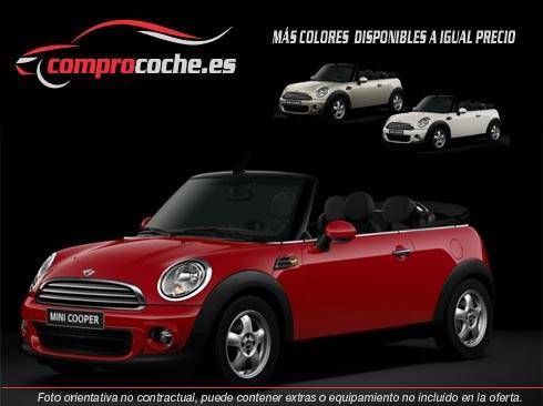 Mini Cabrio One 98cv. Blanco o Rojo. Nuevo.