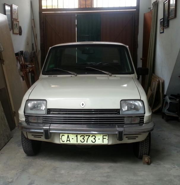 Se vende vehiculo clasico, renault r7- tl.