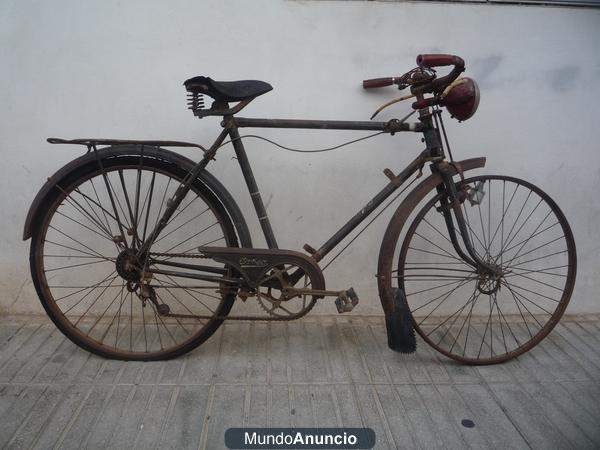 bicicleta antigua de varillas clasica
