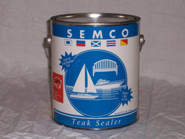 Sellador Semco para cubiertas y muebles de teca 1 Galón (paralimpiar.com)