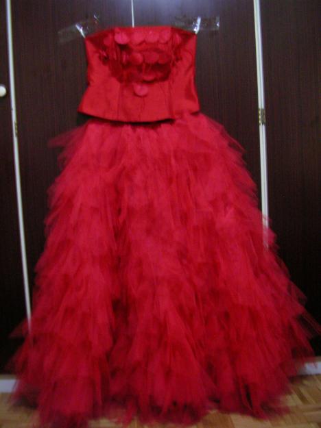 VESTIDO FIESTA ROJO