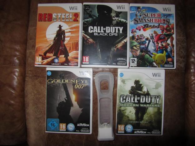 Oferta de juegos para la wii