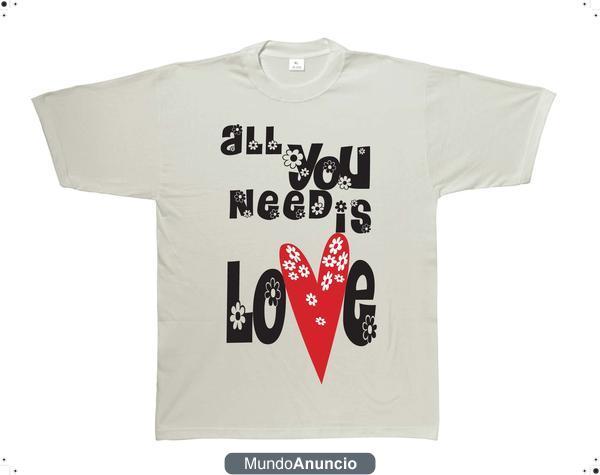 lotes 500 camisetas The Beatles por 1.125€