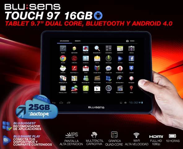 Vendo Tablet Blusens Touch 97 (negociable)