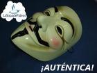 Máscara v de vendetta - amarilla - anonymous - carnaval careta - guy fawkes - mejor precio | unprecio.es