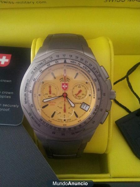 VENDO RELOJ TITANIO SWISS ARMY OFERTA!!!