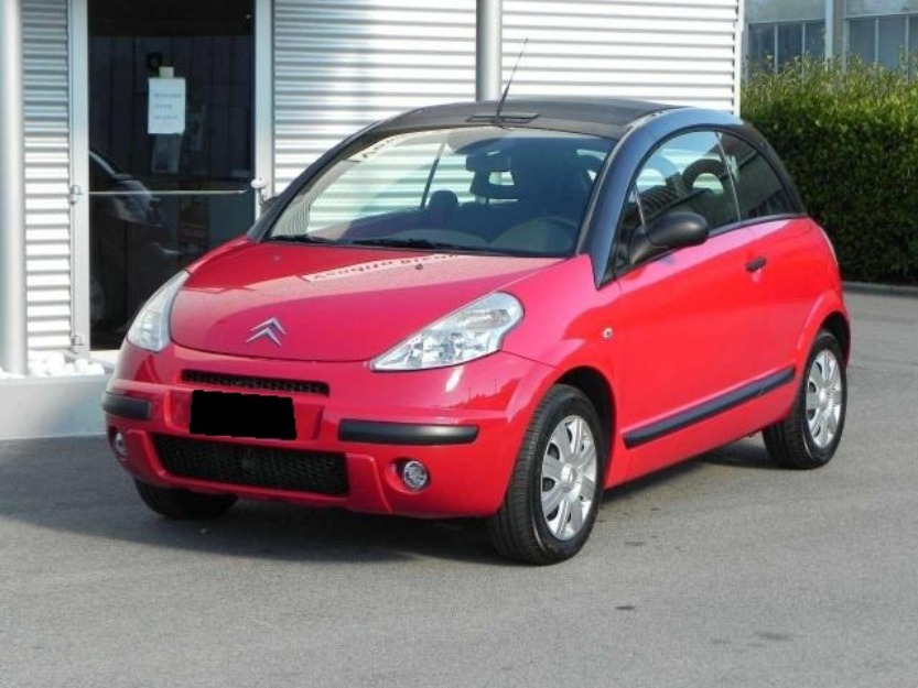 2007 Citroen C3 Pluriel 1.4 HDi Elegance rojo