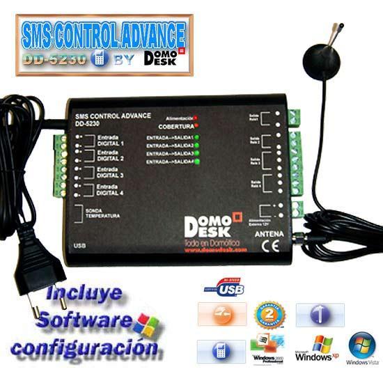 Control del Hogar via sms con SMS Control Advance