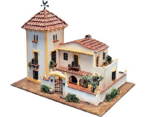 Maqueta modelismo cortijo andaluz