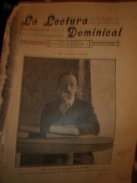 Periodico con 105 años de antiguedad... La Lectura dominical