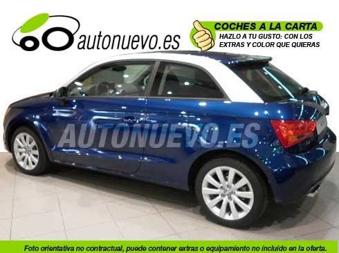 Audi A1 Ambition 1.6Tdi 105cv Manual. Blanco  Amalfi, Negro Brillante ,Azul Cumulo. Nuevo.Nacional.