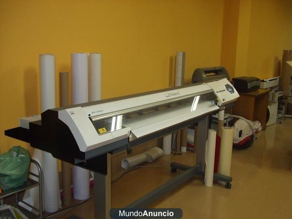 vendo plotter roland sp 540 I IMPR. Y CORTE y plancha neumática con compresor 50 l