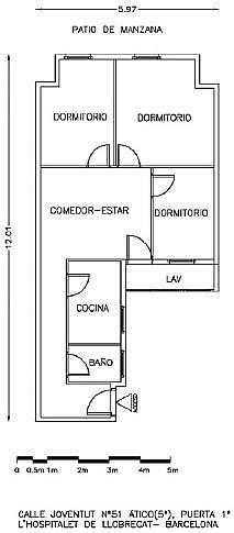 ático en Hospitalet de Llobregat, L´