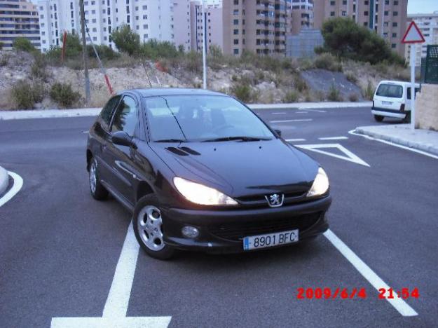 vendo peugeot 206 1.4 xr gasolina, 3 puertas, año 2001, 75 caballos