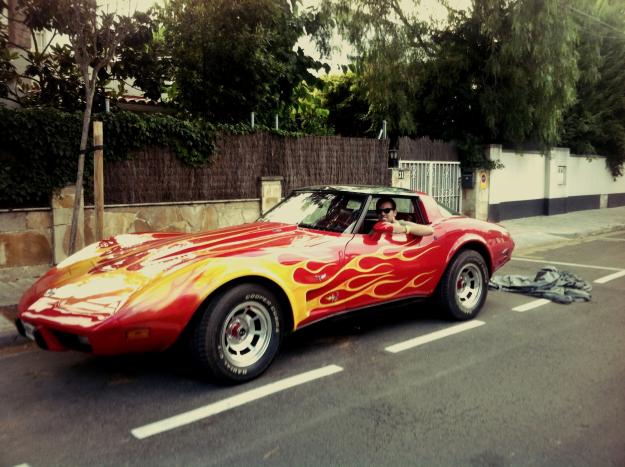 Coche figurante cine anuncios fiestas