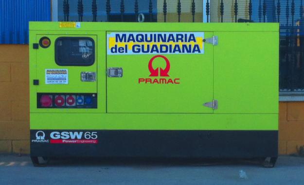 GRUPO ELECTROGENO PRAMAC GSW 65