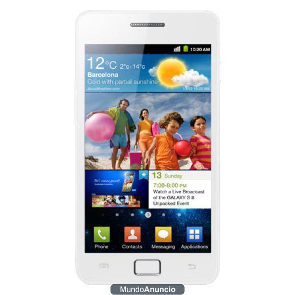 VENDO MOVIL LIBRE SAMSUNG GALAXY  SII BLANCO