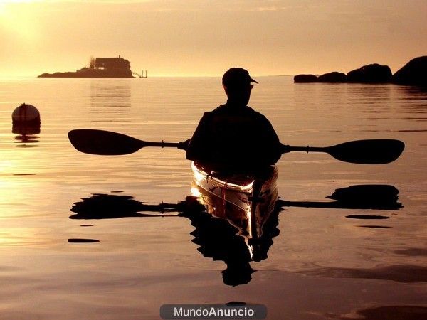 Vendo kayak tres plazas (dos adultos y un niño)